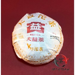 Herbata Shu Pu-Erh V93 (Menghai, Da Yi), 100 g