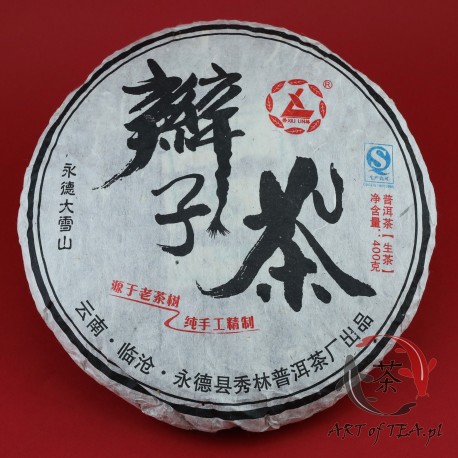 Herbata Sheng Pu-Erh z Lincang (warkocze)(2013), 400g