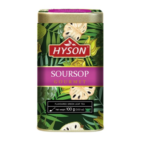 HYSON Herbata zielona z Sour Sop Gourmet 100g