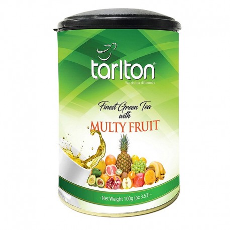 Tarlton Herbata zielona Multifruit 100g