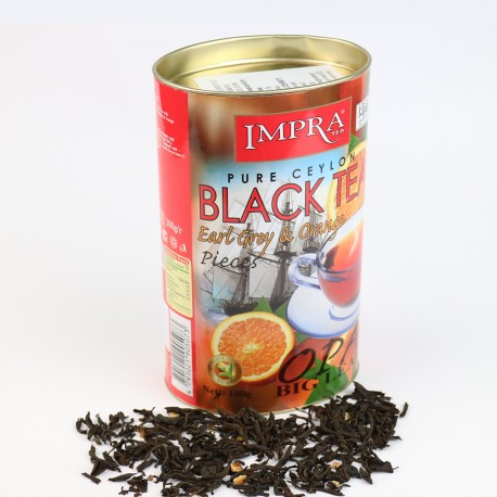 Herbata czarna Impra Earl Grey z Pomarańczą 100g