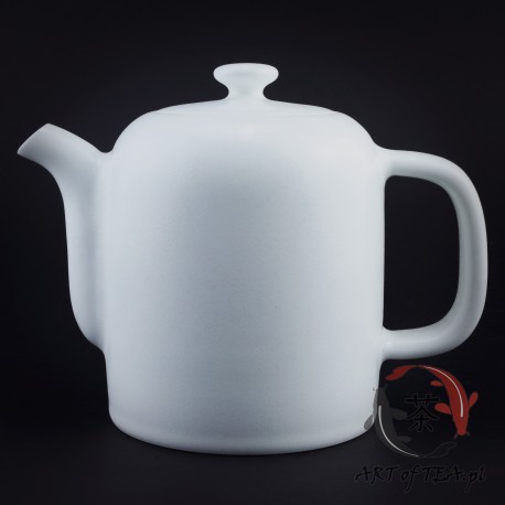 Biały porcelanowy czajniczek (Jingdezhen)(620 ml)