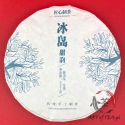Herbata Sheng Pu-Erh Jiang Xin Zhi Cha, 357g (2021)