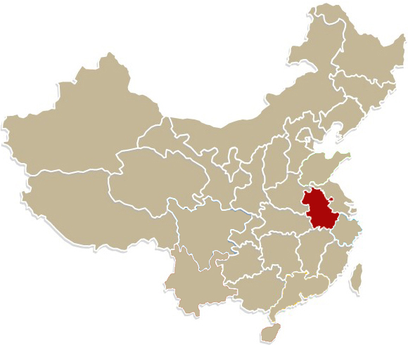 Chiny, prowincja Anhui